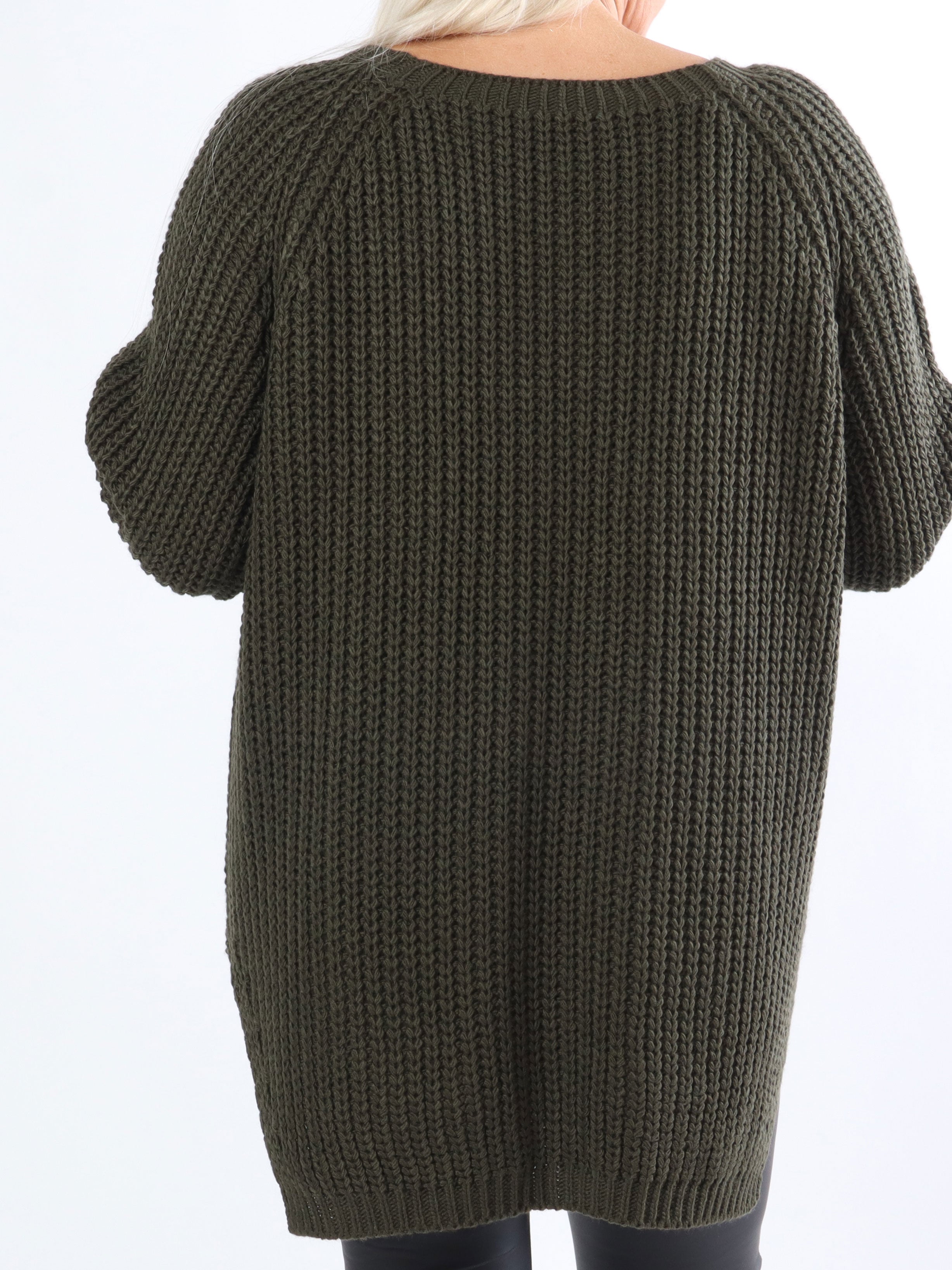 Trini - Mjuka och mysiga plussize stickor - Black